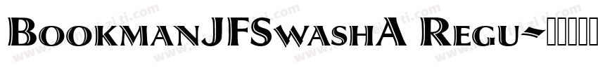 BookmanJFSwashA Regu字体转换
